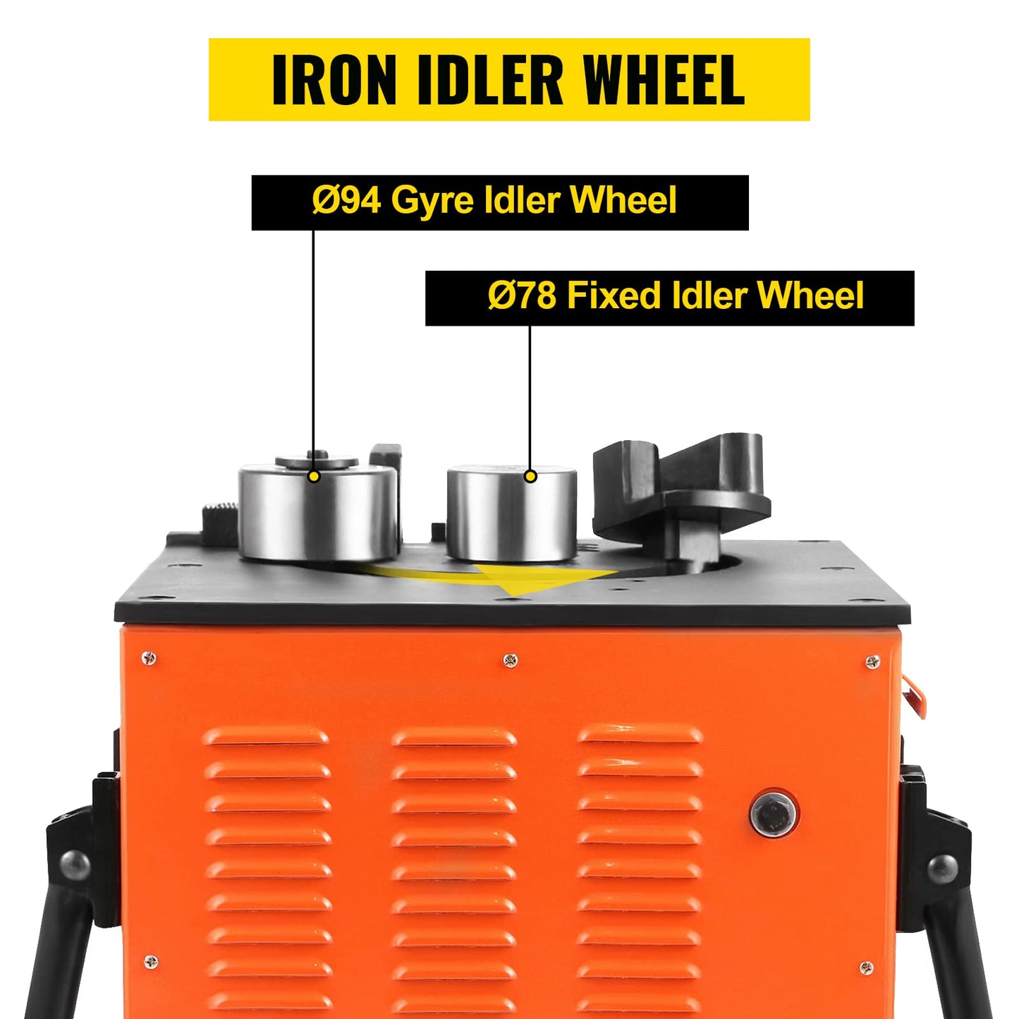 Happybuy Electric Hydraulic Rebar Bender,1700W Desktop Electric Rebar Bender,Bending up to 1 Inch #8 6-25mm Rebar Bending Angle 0-180 Degrees,with Foot Pedal for Bending Steel Rope(1700W RB-25)