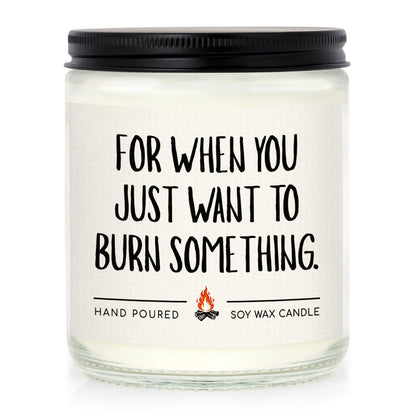 Shqiueos Gag Gifts for Women Candle Lavender Scented, Funny Anniversary & Birthday Gift for Her, Girlfriend, Wife, Best Friend Present, Christmas Valentines Day Mothers Day Office Gifts for Coworkers