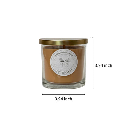 Signature Scented Candle 13oz with Lid – CW Studio Color Sprayed Glass Jar, Clean Burn Soy & Paraffin Wax, Smokeless Long Burn, Home Decor & Gift Giving