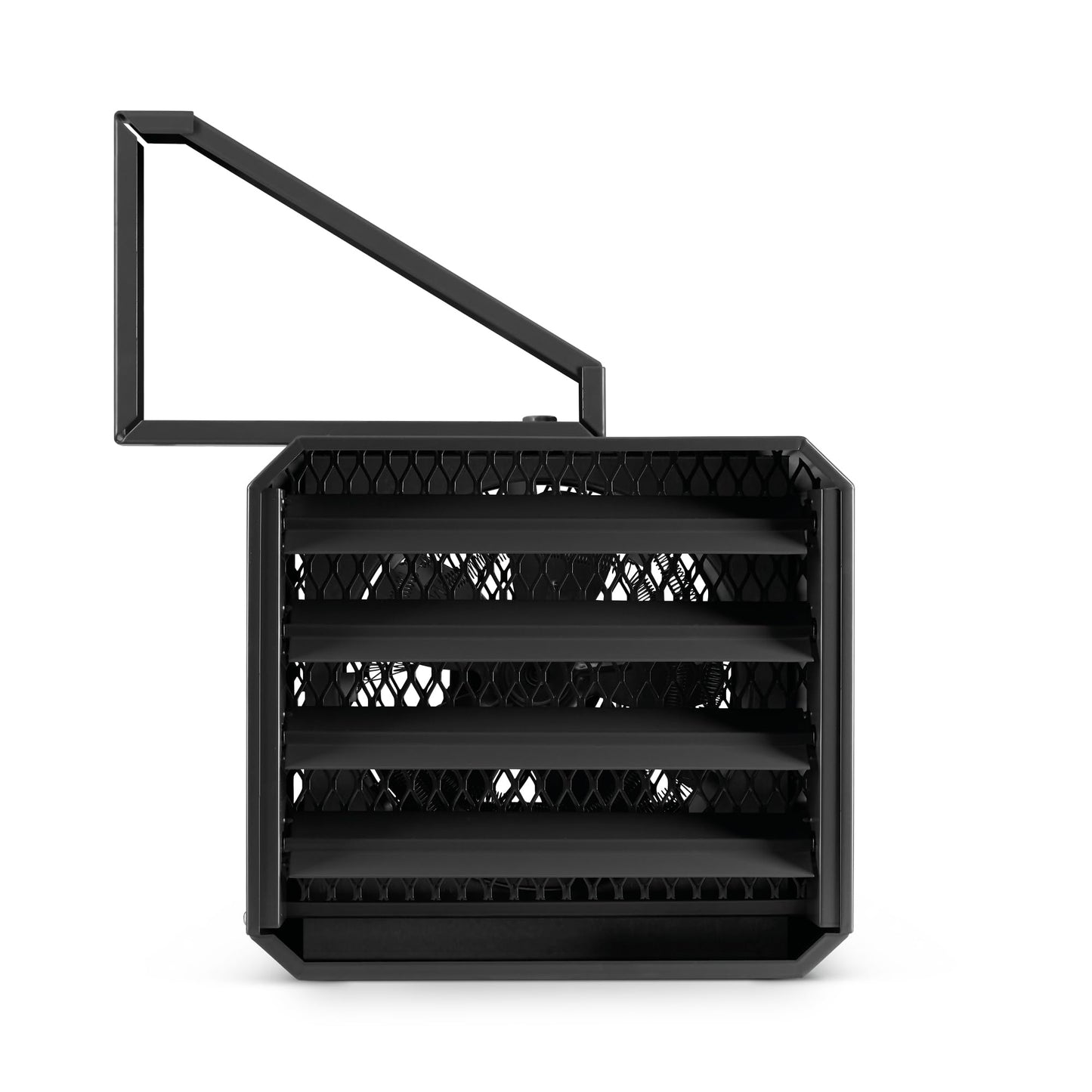 Stelpro Oxford Electric Unit Heater, 5000W / 240V, 11 5/8″ L x 13 1/16″ H x 12" D, Heavy-Duty Heater with Built-In Thermostat and Adjustable Louvers, Wall or Ceiling Mount (ARUH5TCHAR) – Charcoal