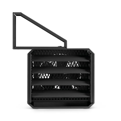Stelpro Oxford Electric Unit Heater, 5000W / 240V, 11 5/8″ L x 13 1/16″ H x 12" D, Heavy-Duty Heater with Built-In Thermostat and Adjustable Louvers, Wall or Ceiling Mount (ARUH5TCHAR) – Charcoal