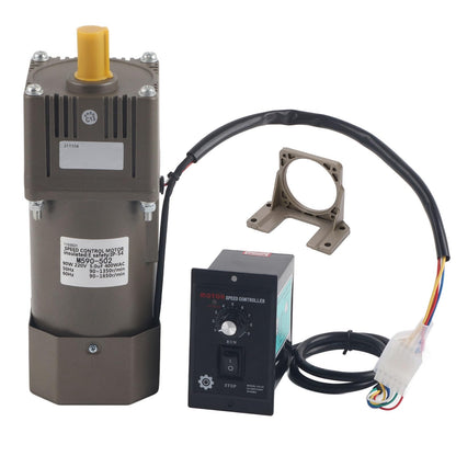 M590-502 Metal Gear Motor Single Phase Adjustable Speed Reducer Stepless Inverter Speed Motor(20K)
