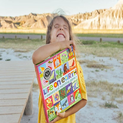 eeBoo: Memory and Matching Game - Life on Earth- 24 Pairs Develops Recognition Concentration Memory &amp Vocabulary Skills Age 3+