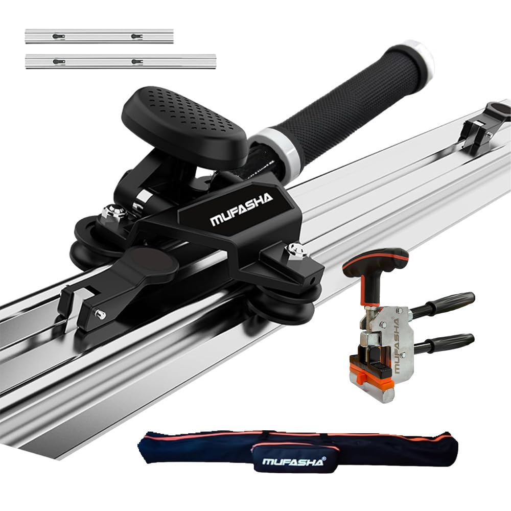 70 Inch Large Manual Tile Cutter with Aluminum Alloy Rails Porcelain Ceramic Tile Cutter With Case Cutting Length Up To 62.8 Inches