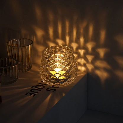 Decorative Candle Holder, Creative Pinecone Shaped Candle Cup, Exquisitely Crafted Glass Candle Holder, Aromatherapy Candle Holder, Candle Holder