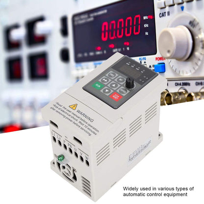 Variable Frequency Drive High Performance 0.75KW VFD Converter Single Phase to Three Phase for Industrial Motor Speed Control