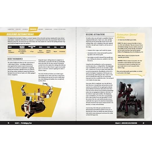 Modiphius: Fallout: The Roleplaying Game Settler's Guide Book - Expansion Hardcover RPG Book Content for Players &amp Gamemasters 192 Pages
