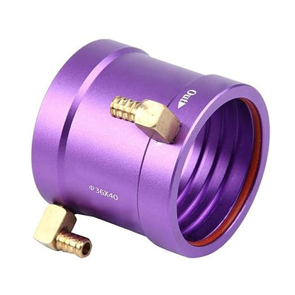 Bewinner 36mm Metal Water Cooling JacketPerfect Water Cooling Jacket for RC MotorsSuitable for 3650/3660 Motorwith Good Heat Dissipation Performanc