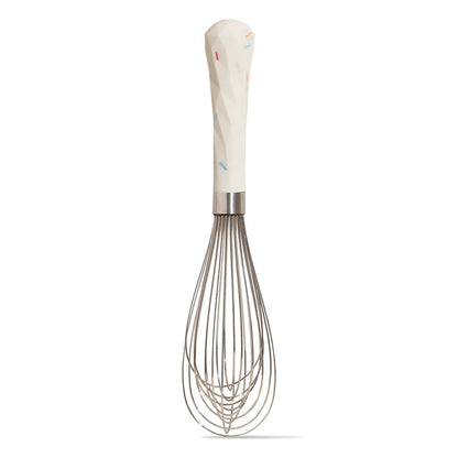 GIR: Get It Right Stainless Steel Whisk, 12 Wire Balloon Whisk for Mixing, Stirring, Beating & Blending – Durable Whisker Tool, 8 IN - Sprinkles