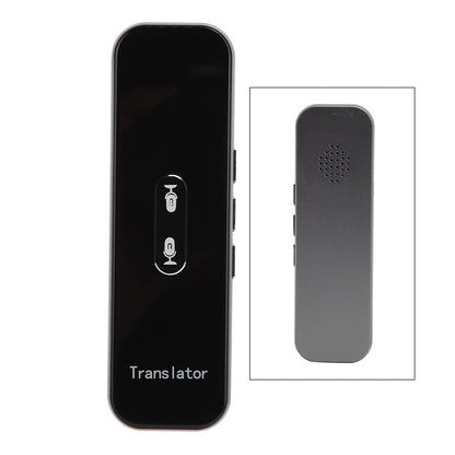 LOCADENCE Language Translator Device, Portable Instant Translator, Translator Intelligent Voice Bt Translator for Travel Business Learning (Black Gray)