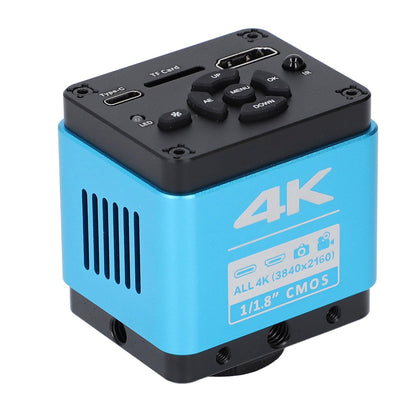 4K HD Microscope Camera 8.3MP 3840 x 2160 Resolution USB Industrial Microscope Camera for Digital Video and Photo