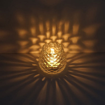 Decorative Candle Holder, Creative Pinecone Shaped Candle Cup, Exquisitely Crafted Glass Candle Holder, Aromatherapy Candle Holder, Candle Holder