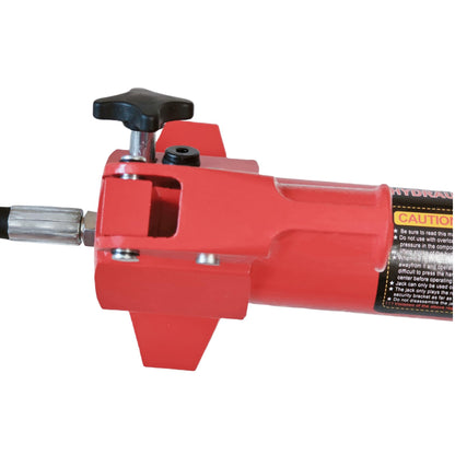 10 Ton Hydraulic Floor Jack Porta Power Ram and Hand Jack Pump Car Auto Body Frame Repair Tool for Automotive Truck Farm Heavy Equipment Repair 22000lbs Red