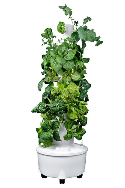 ALTO GARDEN HX Aeroponic Tower | High Capacity Tower | Hydroponics Growing System Kit | Food Grade with 40 Net Pots (Without Lights)