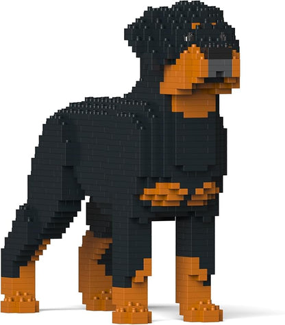 JEKCA Rottweiler 02S | Dog Plastic Building Blocks | Age 14+
