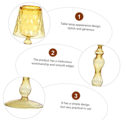 Elegant Candleholder Luxury Decorative Stand for Room for Bedroom Office