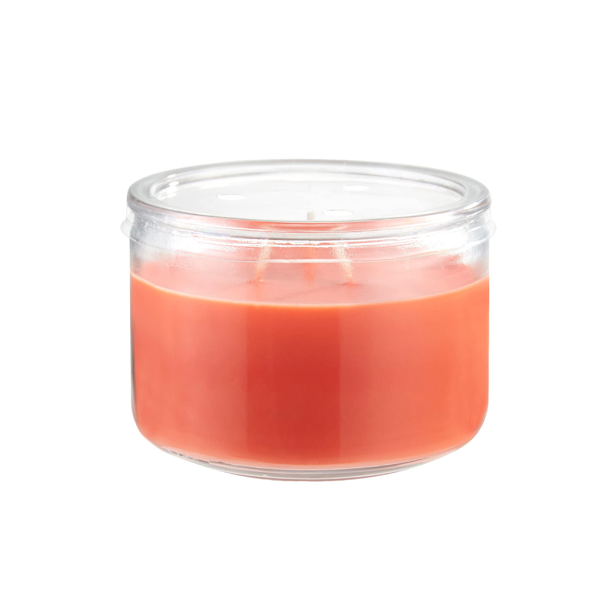 CANDLE-LITE Scented Sunlit Mandarin Berry Fragrance, One 10oz. 3-Wick Aromatherapy Candle with 20-40 Hours of Burn Time, Orange Color, 10 oz. Jar