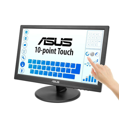 ASUS VT168HR 15.6" Full HD 1366X768 HDMI Back-lit LED Monitor, Black
