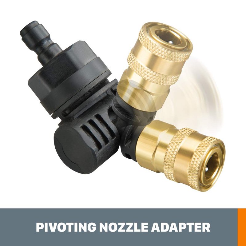 Worx Pivoting Quick-Connect Adapter, WA4039
