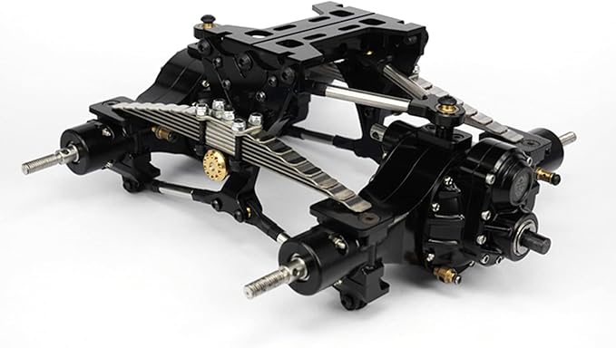 Parts &amp Accessories RC Car LESU Metal Rear Suspension Set for 1/14 Tamiya/King Hauler RC Truck Axles DIY Model
