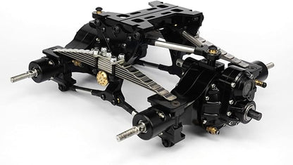 Parts &amp Accessories RC Car LESU Metal Rear Suspension Set for 1/14 Tamiya/King Hauler RC Truck Axles DIY Model