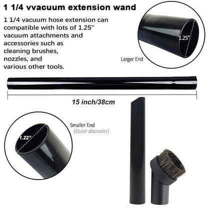 10 Pcs Vacuum Attachments & Brushes for Shark Navigator Lift-Away NV350 NV352 NV355 NV356E & Rotator NV500, Rocket HV301 HV322 HV371 Series Upright Vacuum, 1 1/4" (32mm) Vacuum Accessories Set