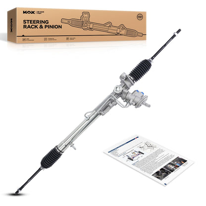 KAX Rack and Pinion Assembly Compatible with 1999-2005 J-etta, 1998-2007 Beetle, 1999-2006 Golf with Hydraulic Power Replace 26-9004
