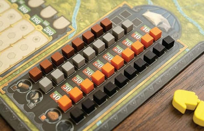 Capstone Games Imperial Steam Strategy Board Game for 2 to 5 Players Heavy Economic Railroad with Worker Placement Route Building Industrial Expansion &amp Resource Optimization | Ages 12+ | 120 M