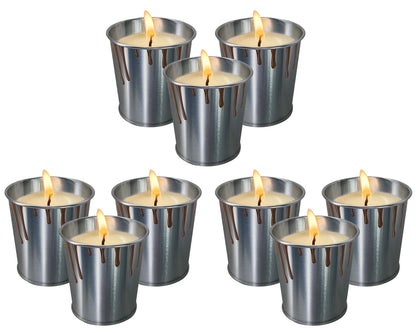 Outdoor Candles, Citronella Candles Outdoor, 9 Pack, Bulk Citronella Candle, for Patio Decor, Outside Table Decor, Camping Accessories