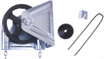Garage Door Chain Hoist Replacement Kit Model 2000R 4:1 Reduction Wall Mount (1 Inch Shaft) - Fix and Repair Garage Opener Hardware Parts Set