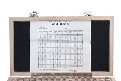 Accusize Industrial Tools 81 Pc Grade AS-2 Steel Gage Block Set, P900-S583