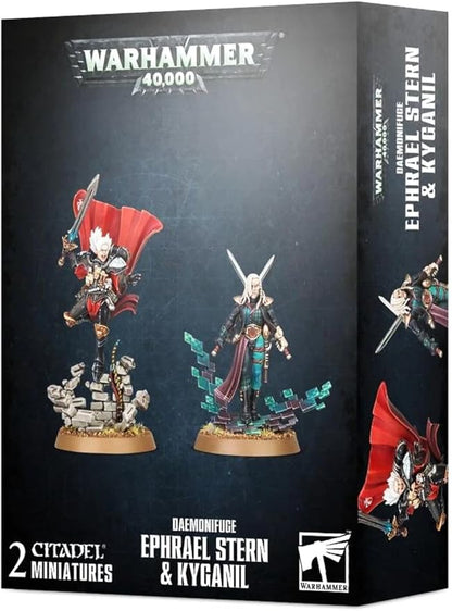 Games Workshop Warhammer 40k - Daemonifuge - Ephrael Stern &amp Kyganil