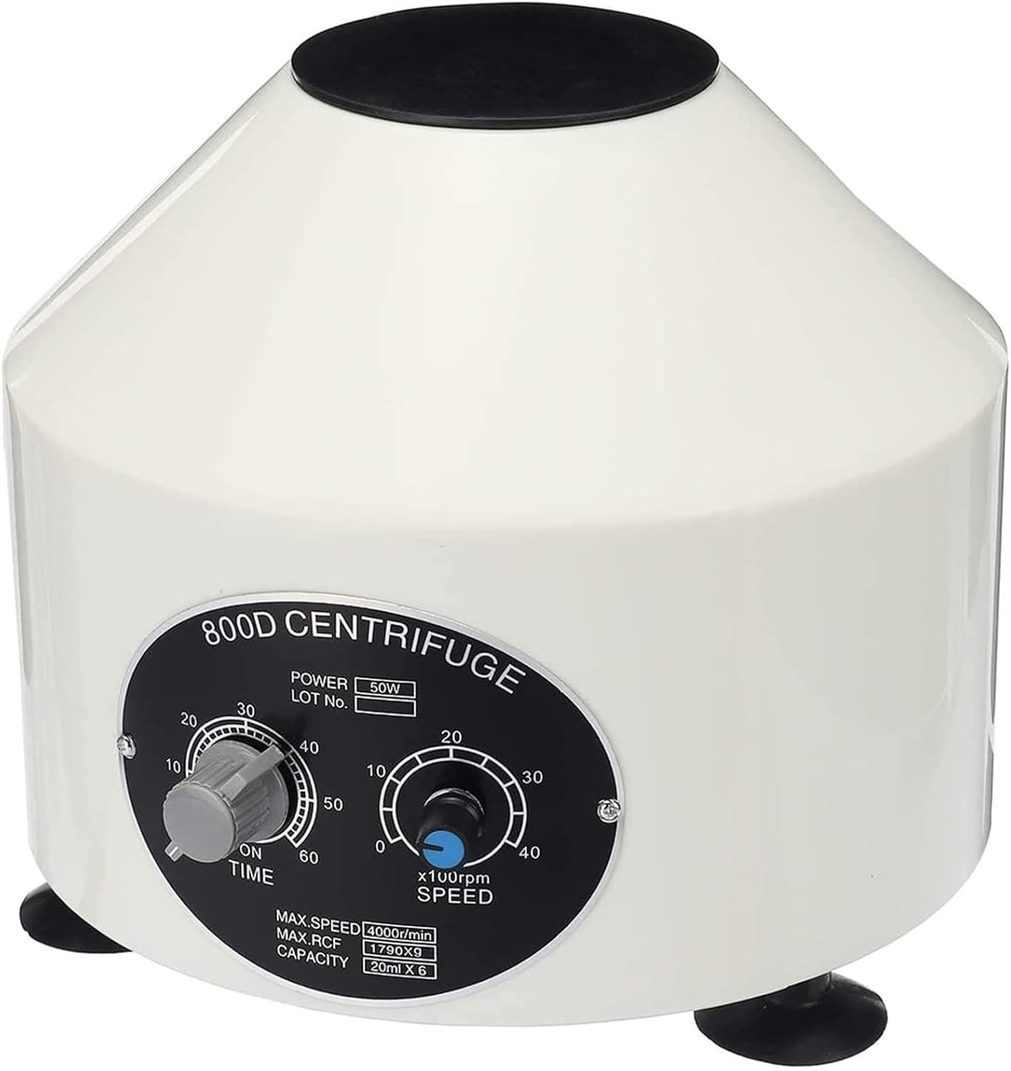 Centrifuge Machine, Lab Benchtop Centrifuges, Desktop Electric Lab Laboratory Centrifuge Machine Lab Medical Practice w/Timer and Speed Control - Low Speed,4000 RPM, Capacity 20 ML x