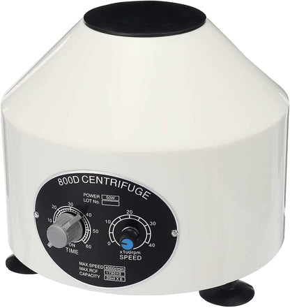 Centrifuge Machine, Lab Benchtop Centrifuges, Desktop Electric Lab Laboratory Centrifuge Machine Lab Medical Practice w/Timer and Speed Control - Low Speed,4000 RPM, Capacity 20 ML x