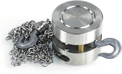 TOUCAN RC HOBBY US in Stock JDM Metal Chain LiftBlock Tackle Hoist Heavy Duty Load for 1/10 RC Gantry Crane