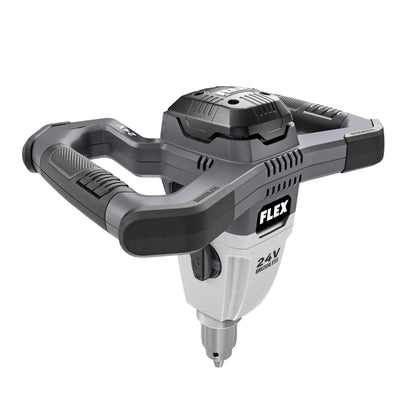 FLEX 24V Brushless Cordless Mud Mixer Tool Only, Battery and Charger Not Included - FX6151-Z, Grey/Black