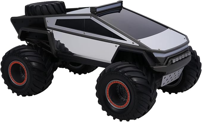 RC Cybertruck Remote Control Car 1:12 Scale RC Cars for Adults 2.4GHz All Terrain Off Road RC Pickup Truck with Lights and Music Christmas Birthday Gift