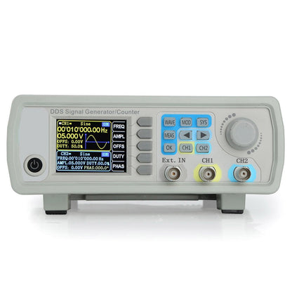 Koolertron Upgraded 30MHz DDS Signal Generator Counter,High Precision Dual-Channel Arbitrary Waveform Function Generator Frequency Meter 200MSa/s (30MHz)