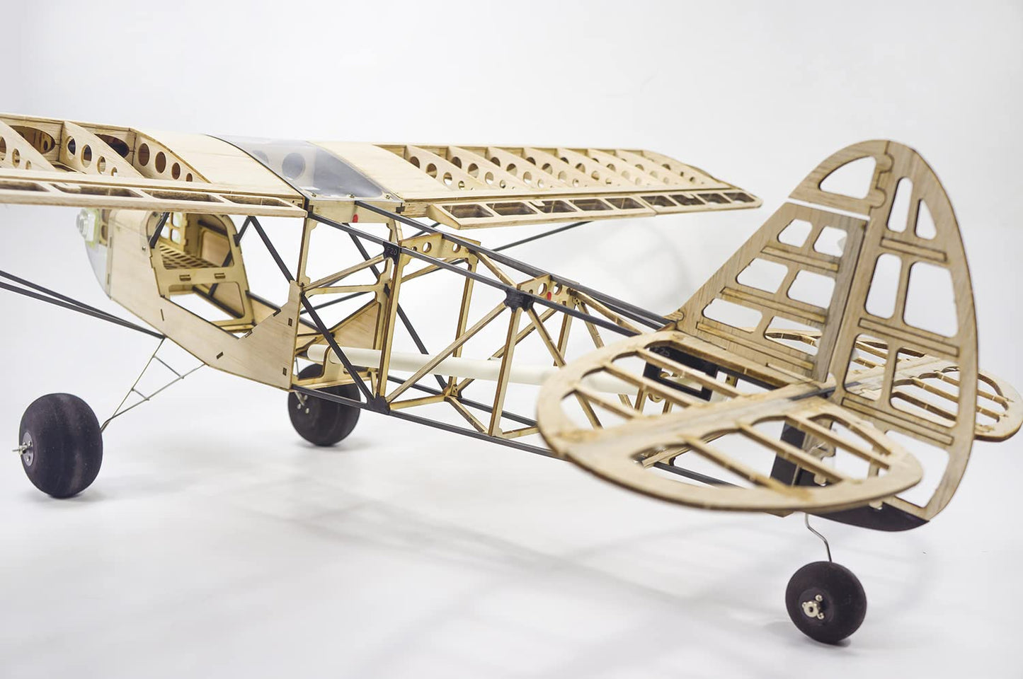 VilogaRC Balsa Wood RC Airplane Kits Savage Bobber Model 1000mm (39.4") Wingspan DIY RC Plane Kit Fixed-Wing for Adults (KIT+Motor+ESC+Servo+Prop+Flim Pack)
