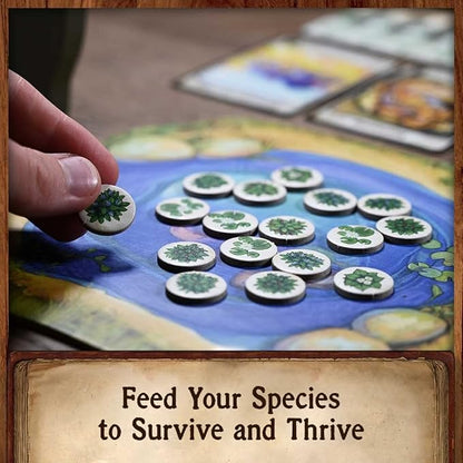 Northstar Game Studio Evolution Board Game | Create Species in This Strategy Game for Adults Teens and Families | 2-6 Players Age 12+
