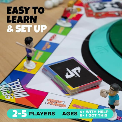 Dude Perfect Board Game 2-5 Player Challenging and Competitive Family Board Games Ideal Sports Board Games for Family Game Night Ages 4 and Above