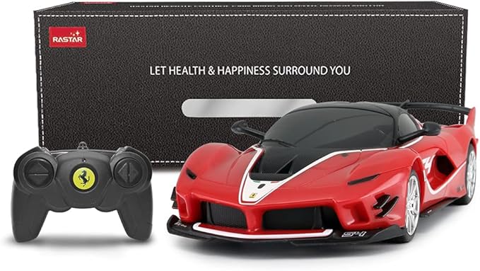 RASTAR Ferrari Toy Car 1/24 Ferrari FXX K EVO Remote Control Car for Kid Boys Adults - RED