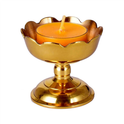 YUHUAWF Candle Holderss Classical Candle Holder Creative Flower Candlestick Table Decoration Zen Buddhist Temple Offering (Excluding Candles) Decorative Candlestick