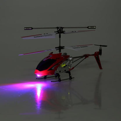GoolRC Remote Control Helicopter S107/S107G RC Helicopters 3 Channel Mini Helicopter with Gyro for Beginners (Red)