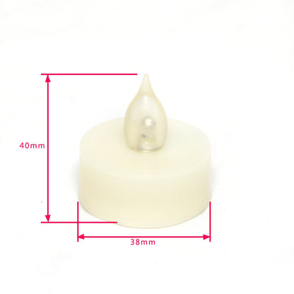 6 Flameless Tealight Candles with Remote and Timer Flickering Battery Operated Electric LED Tea Lights Halloween Jack-O-Lantern Pumpkin Wedding Centerpieces Christmas Party Decorations Batteries Incl.