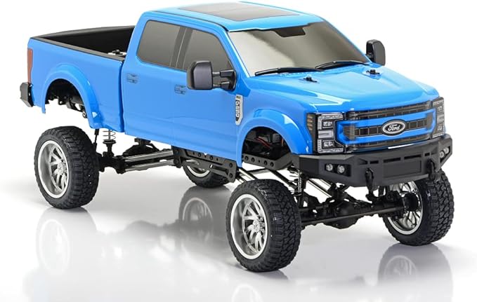 Cen Racing F250 KG1 Edition Lifted Truck Daytona Blue - RTR 1/10 Scale 4 Wheels Drive Lifted Custom Truck