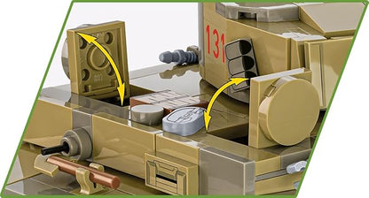 COBI The Tank Museum Historical Collection WWII Panzer VI Tiger I no. 131 Tank Building Set 898 Pieces
