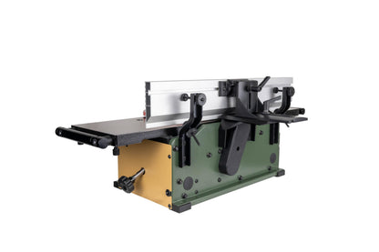 Cutech 40180HI 8-Inch Spiral Cutterhead Benchtop Jointer with Cast Iron Tables, 16 TC Inserts, Extra Long 24" Aluminum Fence, Additional 7-3/8" Fence Brackets, and a 10-amp Motor