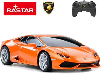 RASTAR Remote Control Car | 1:24 RC Lamborghini HURACÁN LP610-4 Toy Car Model Vehicle Orange