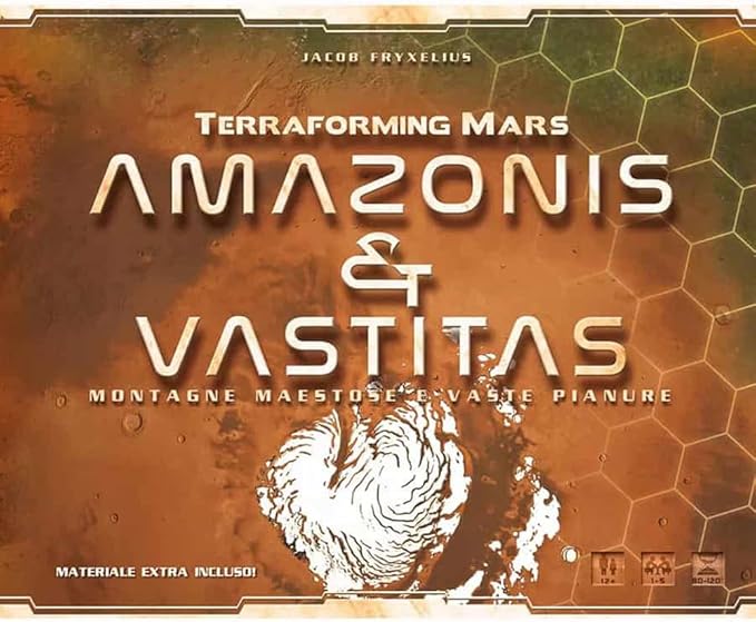 Stronghold Games - Terraforming Mars Amazonis &amp Vastitas - Strategy Board Game Expansion - for 1 to 5 Players and Ages 12+